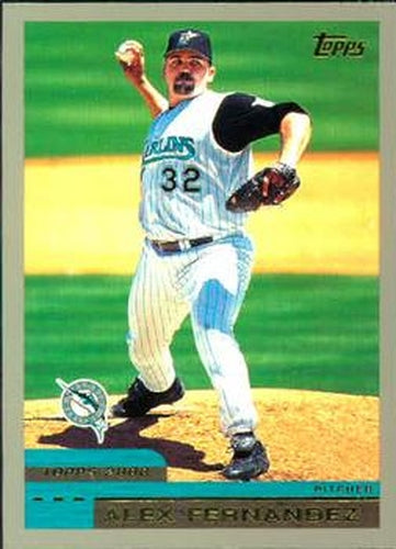 #110 Alex Fernandez - Florida Marlins - 2000 Topps Baseball