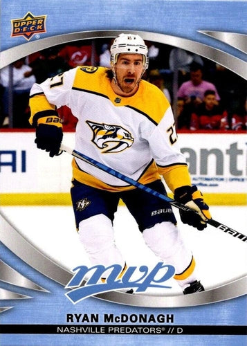 #110 Ryan McDonagh - Nashville Predators - 2023-24 Upper Deck MVP - Ice Battles Hockey