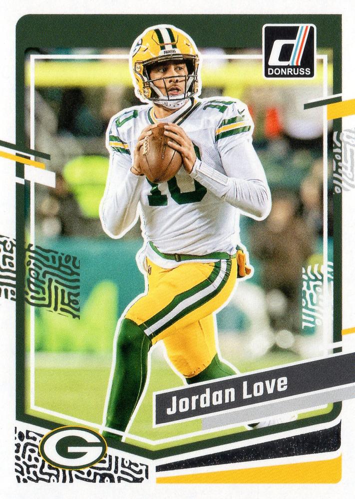 #110 Jordan Love - Green Bay Packers - 2023 Donruss Football