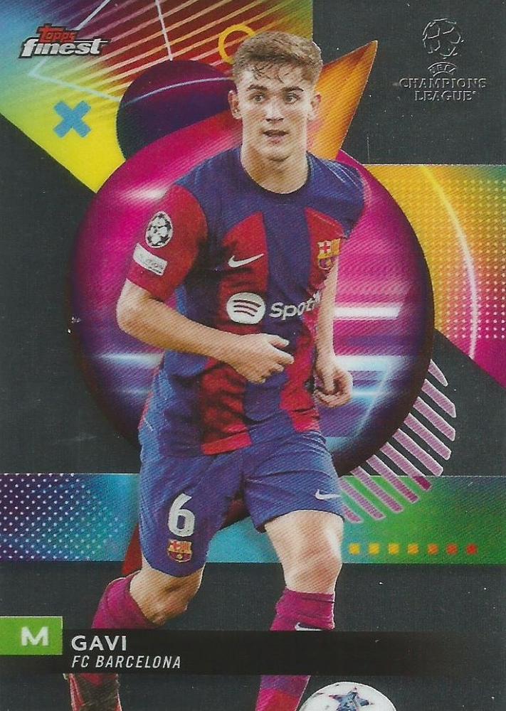 #110 Gavi - FC Barcelona - 2023-24 Finest UEFA Club Competitions Soccer