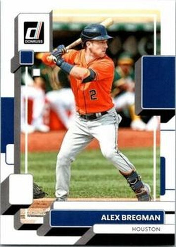 #110 Alex Bregman - Houston Astros - 2022 Donruss Baseball