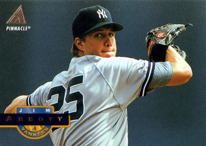 #110 Jim Abbott - New York Yankees - 1994 Pinnacle Baseball