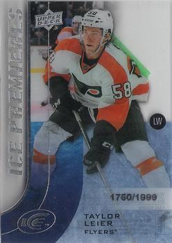 #110 - Taylor Leier - Philadelphia Flyers - 2015-16 Upper Deck Ice Hockey