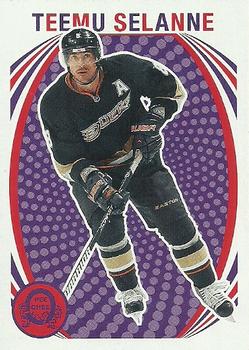#110 Teemu Selanne - Anaheim Ducks - 2013-14 O-Pee-Chee - Retro Hockey