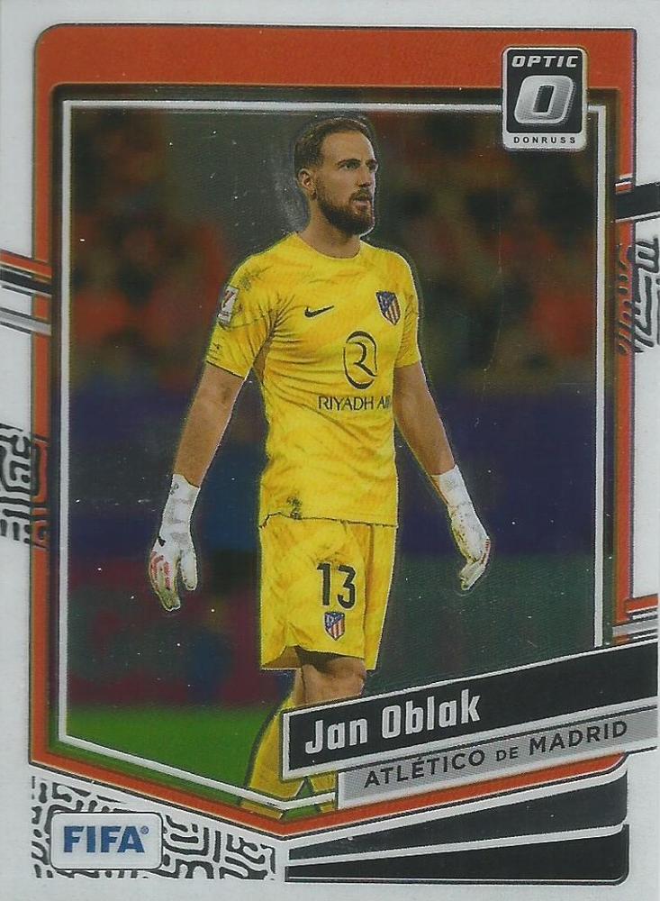 #110 Jan Oblak - Atletico Madrid - 2023-24 Donruss - Optic Soccer