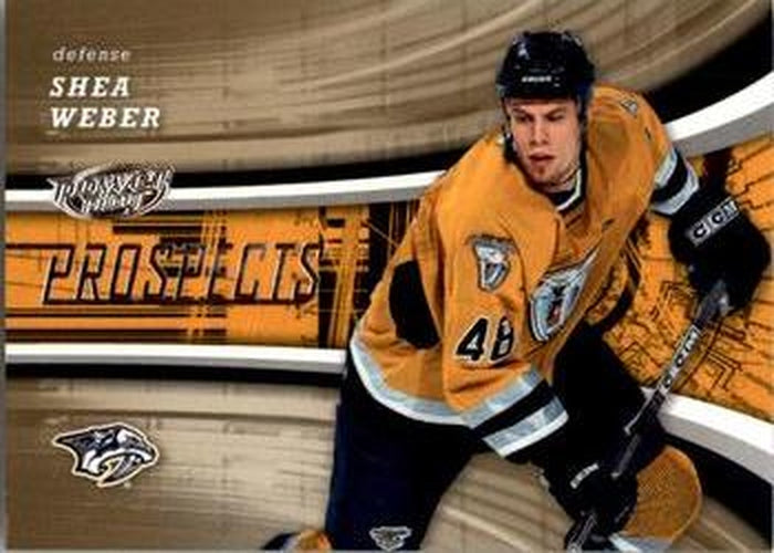 #110 Shea Weber - Nashville Predators - 2006-07 Upper Deck Power Play Hockey