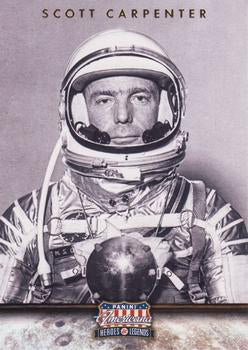 #110 Scott Carpenter - 2012 Panini Americana Heroes & Legends