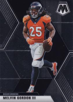 #110 Melvin Gordon III - Denver Broncos - 2020 Panini Mosaic Football