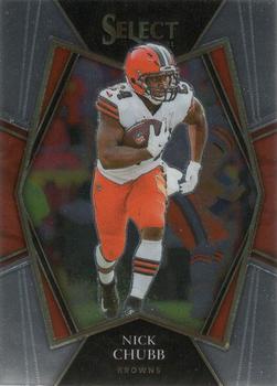 #110 Nick Chubb - Cleveland Browns - 2021 Panini Select Football