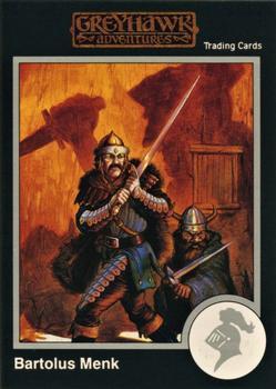 #110 Bartolus Menk - 1991 TSR Advanced Dungeons & Dragons - Silver
