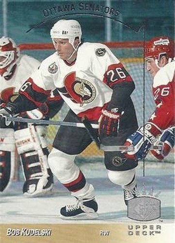 #110 Bob Kudelski - Ottawa Senators - 1993-94 Upper Deck - SP Hockey