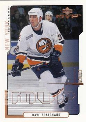 #110 Dave Scatchard - New York Islanders - 2000-01 Upper Deck MVP Hockey