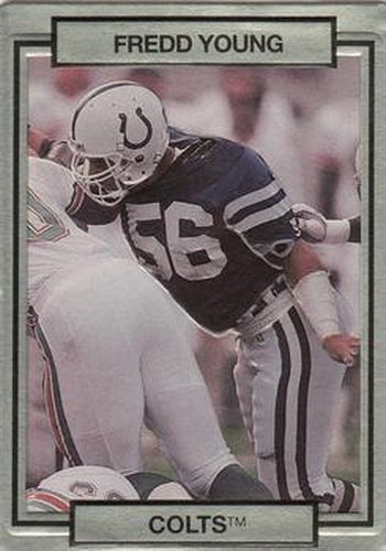 #110 Fredd Young - Indianapolis Colts - 1990 Action Packed Football