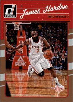 #110 James Harden - Houston Rockets - 2016-17 Donruss Basketball