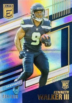 #110 Kenneth Walker III - Seattle Seahawks - 2022 Donruss Elite Football