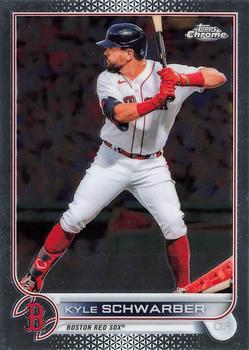 #110 Kyle Schwarber - Boston Red Sox - 2022 Topps Chrome Baseball