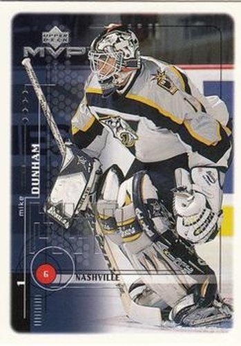 #110 Mike Dunham - Nashville Predators - 1998-99 Upper Deck MVP Hockey