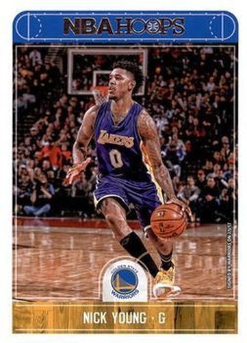#110 Nick Young - Golden State Warriors - 2017-18 Hoops Basketball