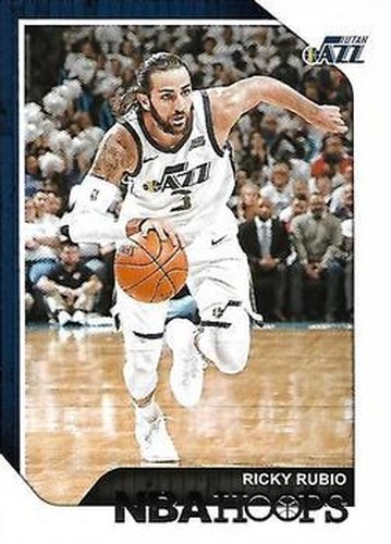 #110 Ricky Rubio - Utah Jazz - 2018-19 Hoops Basketball