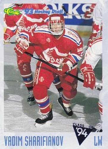 #110 Vadim Sharifijanov - Russia - 1993 Classic '93 Hockey Draft Hockey