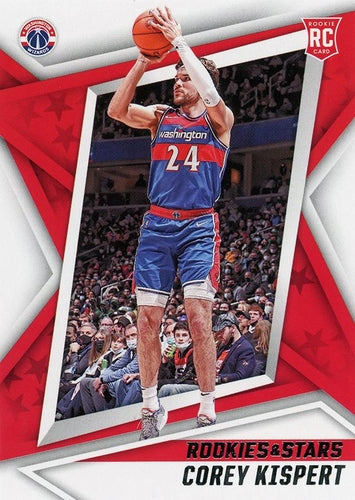#110 Corey Kispert - Washington Wizards - 2021-22 Panini Chronicles Basketball