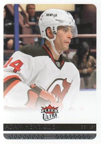 #110 Adam Henrique - New Jersey Devils - 2014-15 Ultra Hockey
