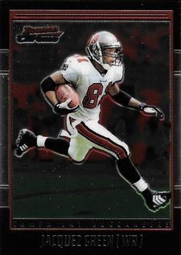 #110 Jacquez Green - Tampa Bay Buccaneers - 2001 Bowman Chrome Football