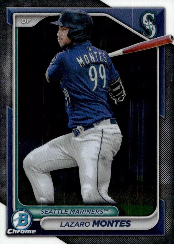 #BCP-110 Lazaro Montes - Seattle Mariners - 2024 Bowman - Chrome Prospects Baseball