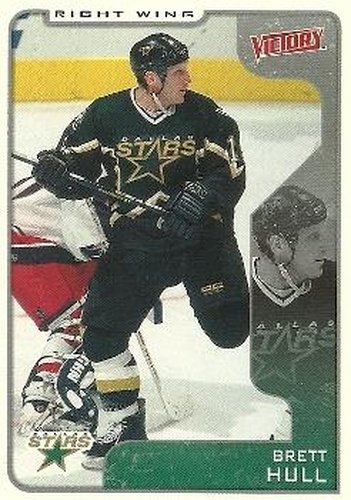 #110 Brett Hull - Dallas Stars - 2001-02 Upper Deck Victory Hockey