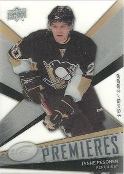 #110 Janne Pesonen - Pittsburgh Penguins - 2008-09 Upper Deck Ice Hockey