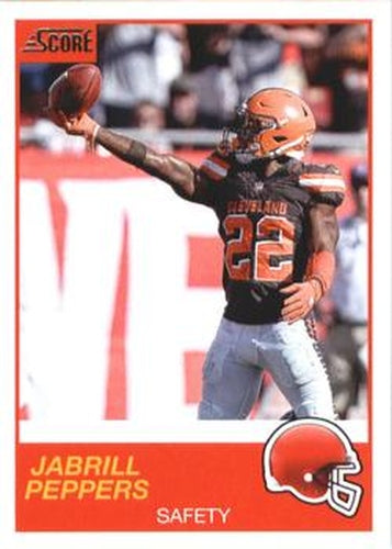 #110 Jabrill Peppers - Cleveland Browns - 2019 Score Football