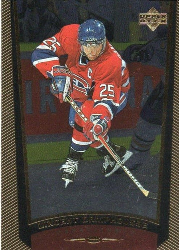 #110 Vincent Damphousse - Montreal Canadiens - 1998-99 Upper Deck Gold Reserve Hockey