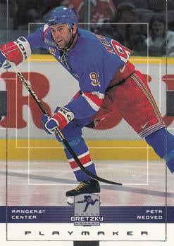 #110 Petr Nedved - New York Rangers - 1999-00 Upper Deck Wayne Gretzky Hockey