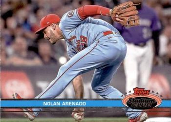 #110c Nolan Arenado - St. Louis Cardinals - 2022 Stadium Club Baseball