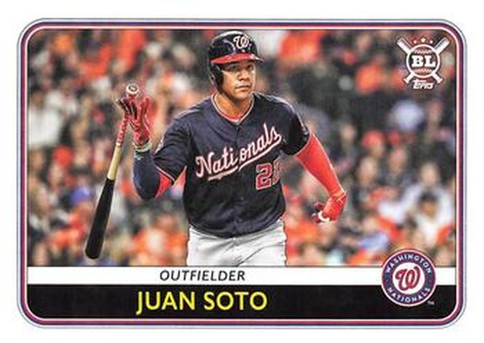 #111 Juan Soto - Washington Nationals - 2020 Topps Big League Baseball
