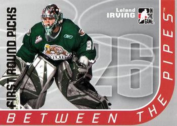 #111 Leland Irving - Calgary Flames - 2006-07 In The Game Between The Pipes Hockey