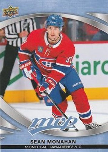 #111 Sean Monahan - Montreal Canadiens - 2023-24 Upper Deck MVP - Ice Battles Hockey