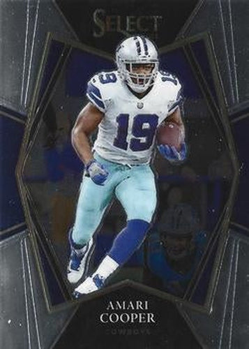 #111 Amari Cooper - Dallas Cowboys - 2021 Panini Select Football