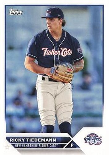 #PD-111 Ricky Tiedemann - New Hampshire Fisher Cats - 2023 Topps Pro Debut Baseball