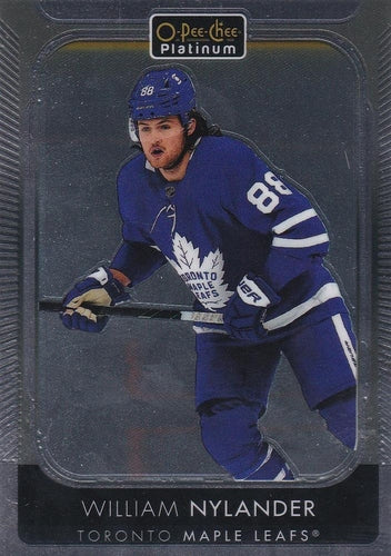 #111 William Nylander - Toronto Maple Leafs - 2021-22 O-Pee-Chee Platinum Hockey