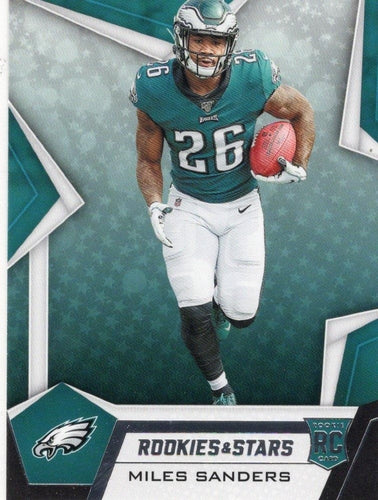 #111 Miles Sanders - Philadelphia Eagles - 2019 Panini Rookies & Stars Football