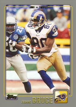 #111 Isaac Bruce - St. Louis Rams - 2001 Topps Football