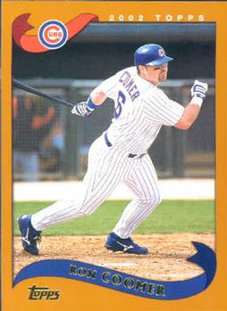 #111 Ron Coomer - Chicago Cubs - 2002 Topps Baseball