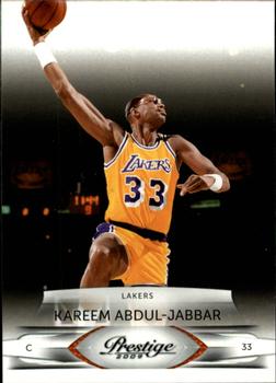 #111 Kareem Abdul-Jabbar - Los Angeles Lakers - 2009-10 Panini Prestige Basketball