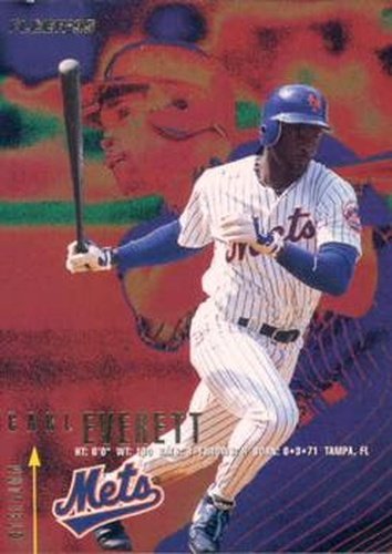 #U-111 Carl Everett - New York Mets - 1995 Fleer Update Baseball