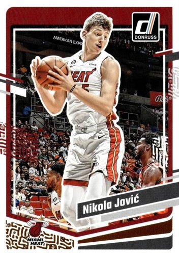 #111 Nikola Jovic - Miami Heat - 2023-24 Donruss Basketball