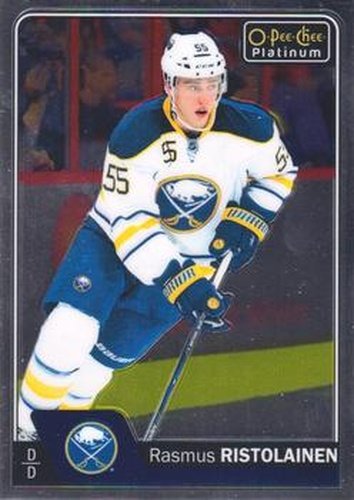 #111 Rasmus Ristolainen - Buffalo Sabres - 2016-17 O-Pee-Chee Platinum Hockey