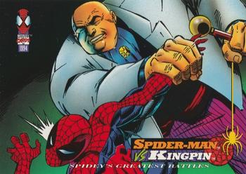 #111 Spider-Man vs. Kingpin - 1994 Fleer The Amazing Spider-Man