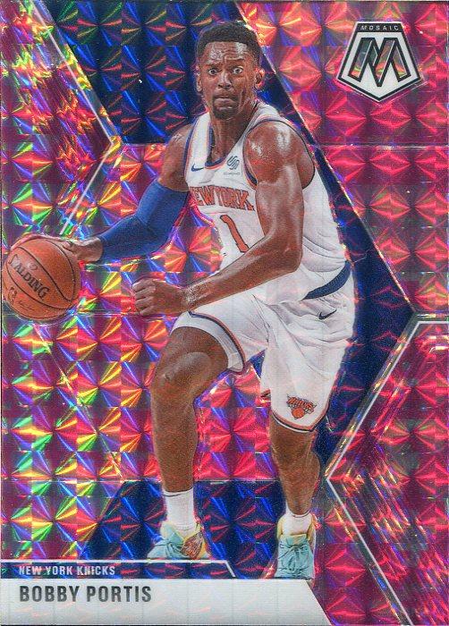 #111 Bobby Portis - New York Knicks - 2019-20 Panini Mosaic - Camo Pink Basketball