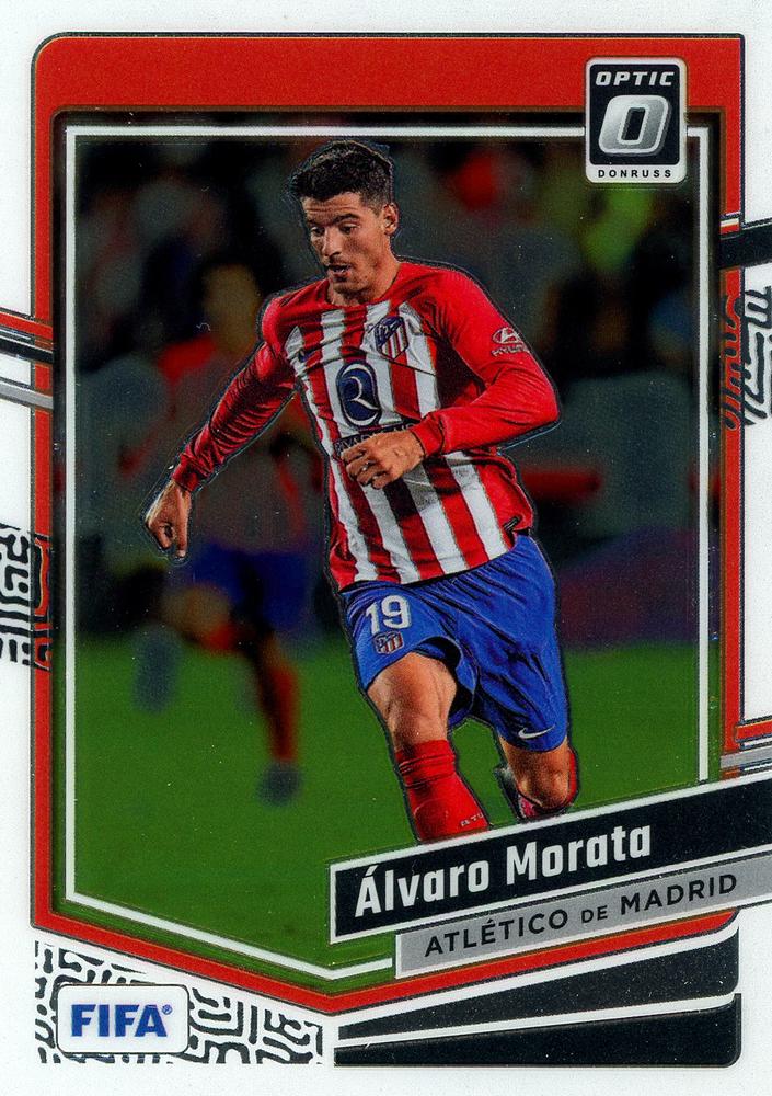 #111 Alvaro Morata - Atletico Madrid - 2023-24 Donruss - Optic Soccer